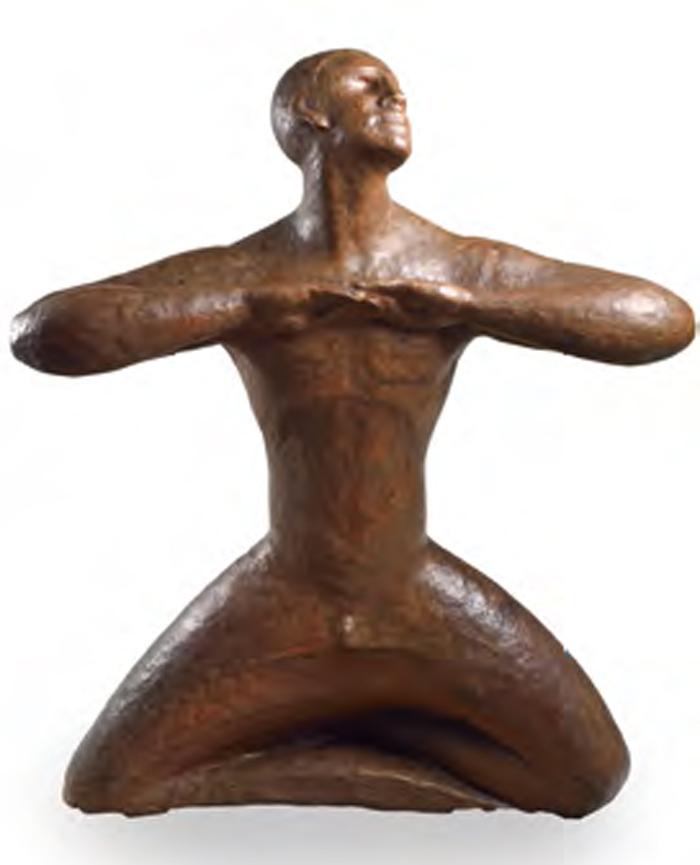 Walther Kniebe, Ohne Titel, 1920er–1930er Jahre, Keramik, 99 x 84 x 25 cm, Privatsammlung