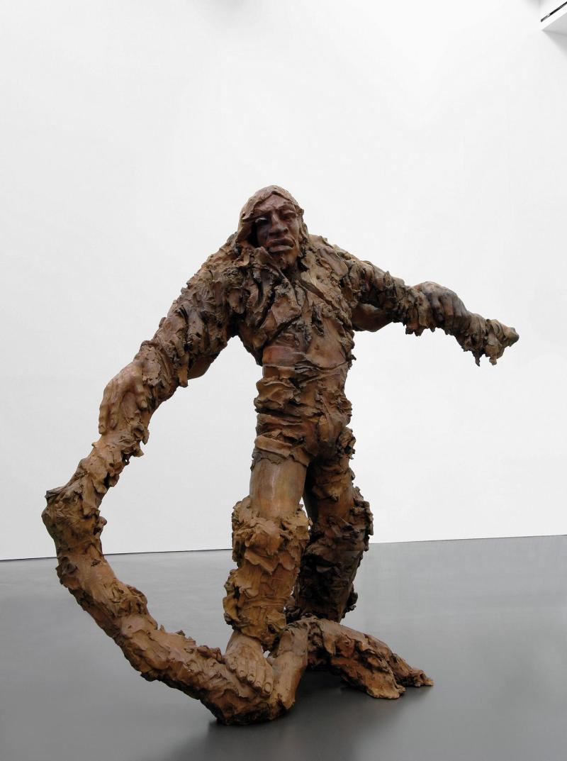 Stella Hamberg: “Berserker II”, 2007 Bronze, patiniert 245 x 260 x 130 cm courtesy Galerie EIGEN + ART Leipzig/Berlin Foto: Uwe Walter, Berlin