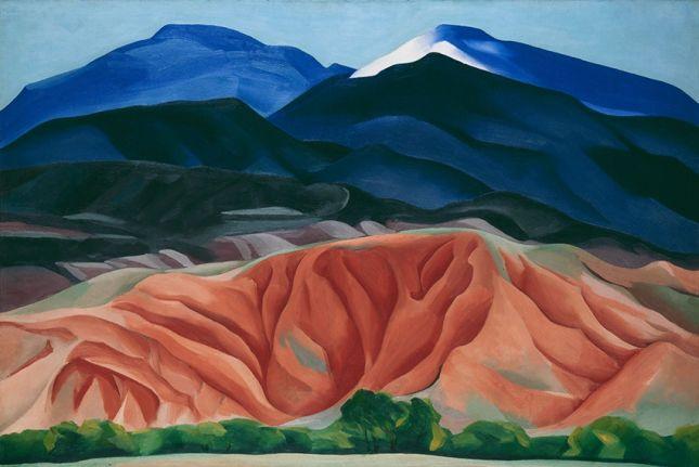 Georgia O’Keeffe, Black Mesa Landscape, New Mexico / Out Back of Marie’s II, 1930, Georgia O’Keeffe Museum, Santa Fe © 2016 Georgia O’Keeffe Museum/Bildrecht, Wien