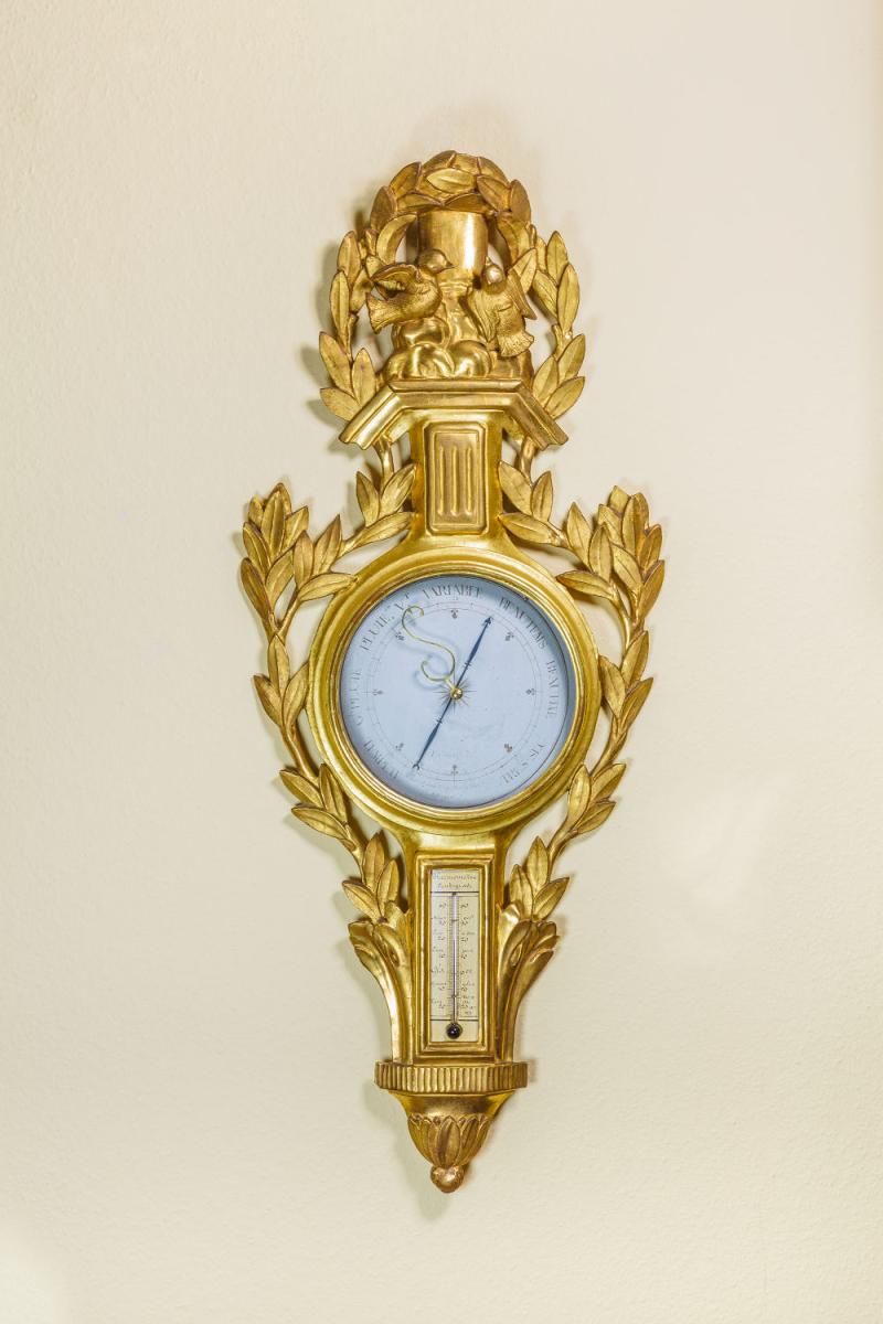 Barometer Frankreich um 1800 Höhe: 98 cm Grundnder Heinz, Stand Nr. 33