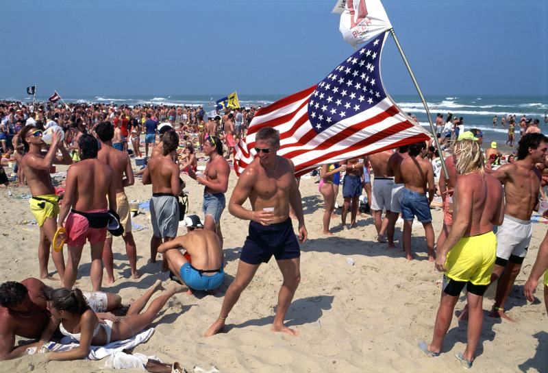 Spring Break, South Padre Island, Texas, 1990 © Hiroji Kubota/Magnum Photos