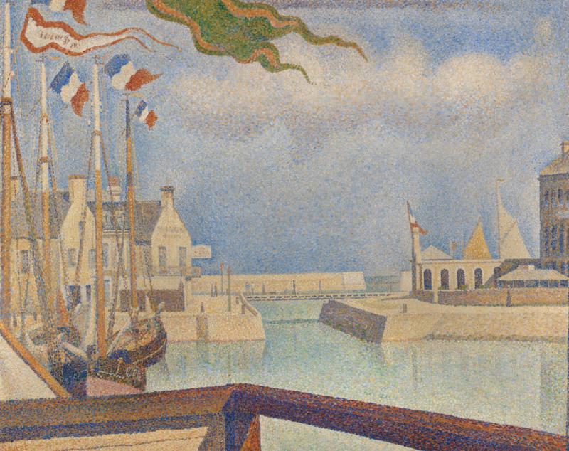 Georges Seurat Sonntag in Port-en-Bessin, 1888 Kröller-Müller Museum, Otterlo