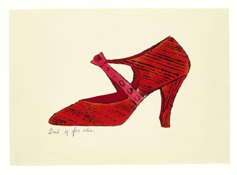 Lot 136/3, Andy Warhol Shoe