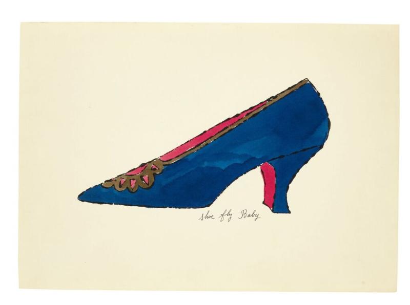 Lot 136/5, Andy Warhol Shoe