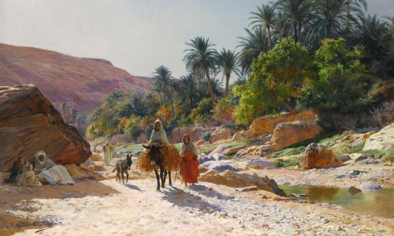 undefinedGiradet, The Wadi at Bou Saada