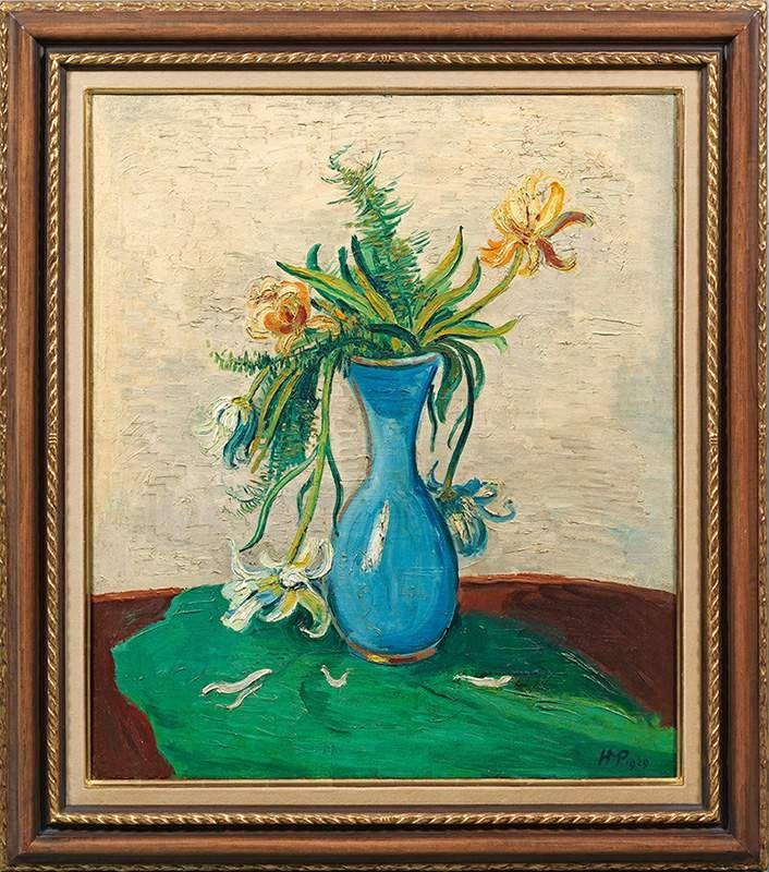 Hermann Max Pechstein (1881 Zwickau - 1955 Berlin) Verwelkende Tulpen, Mindestpreis:	45.000 EUR