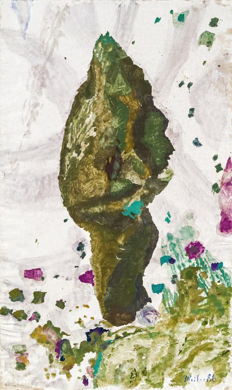 Max Weiler „Bild vom Baum“, 1986