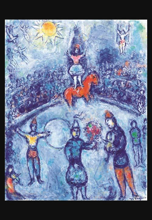 Marc Chagall (1887 - 1985)  Le Cirque 1979 - 81  Oil on canvas   Opera Gallery Group