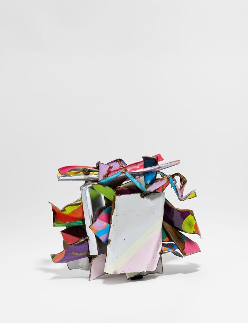 John Chamberlain Lefthanded 2009 Stahl, verchromt und lackiert Ca. 25 x 31 x 12cm Taxe: 120.000 – 150.000 Euro