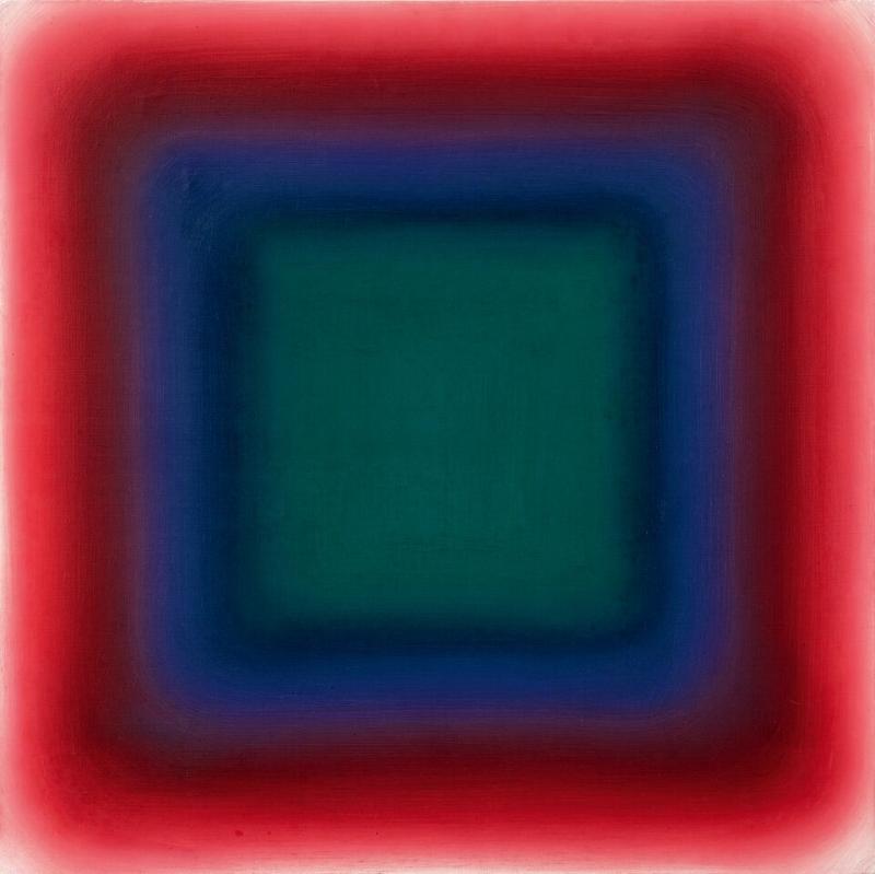 Wojciech Fangor "E30" 1966 Öl auf Leinwand 71 x 71cm Taxe: 30.000 – 50.000 Euro