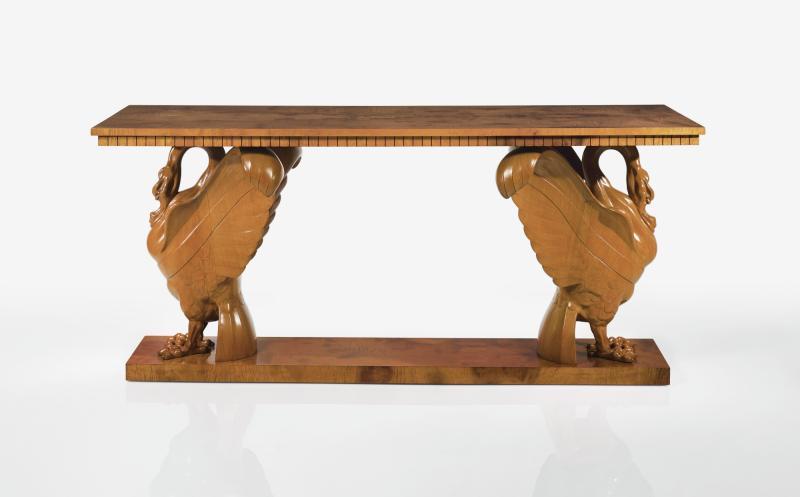 T.H. ROBSJOHN-GIBBINGS AN IMPORTANT CONSOLE TABLE FROM THE CASA... Estimate 80,000 — 120,000 USD