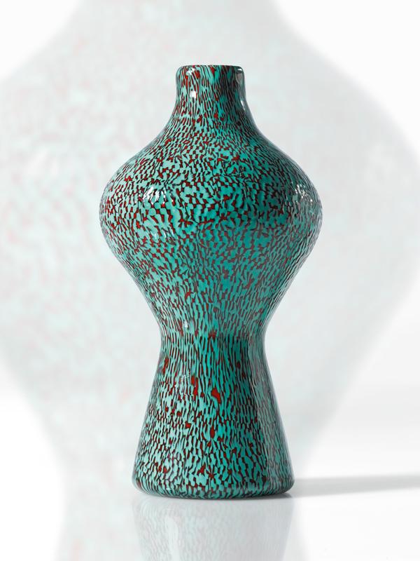 Paolo Venini, “Murrine a Damo” Vase. Estimate $30,000–50,000.