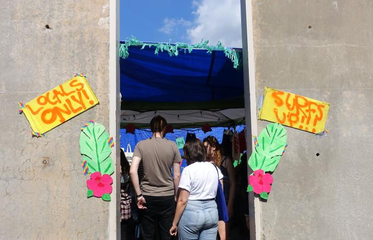 8 Ball Zines at NYABF15. Photo courtesy Sadie Barnette.