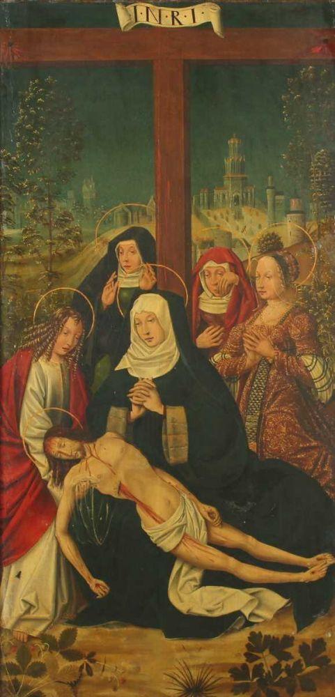 NELKENMEISTER, Gruppe der (tätig 1479-1510), zugeschr., "Beweinung Christi", Mindestpreis:	20.000 EUR