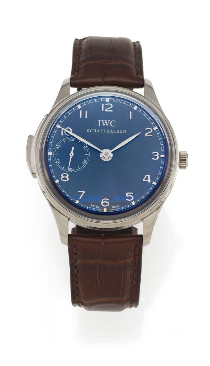 IWC Portugieser Schweiz, um 2000  Weißgold I | Limitiertes  Exemplar | Minutenrepition Schätzpreis: 35.000 – 50.000 Euro