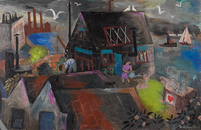 Julian Trevelyan, R.A. (1910-1988) Durham Wharf Estimate: 15,000–25,000 GBP