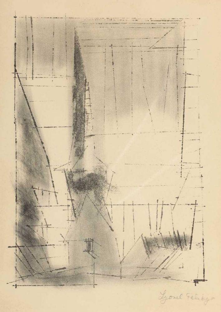 Lyonel Feininger 1871 New York - 1956 New York - "Gelmeroda" - Lithografie/Papier. Zuschlagspreis:	2.500 EUR