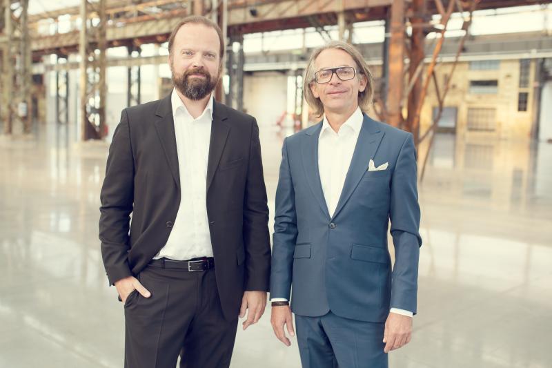 Die Direktoren der ART DÜSSELDORF (Walter Gehlen,l. und Andreas Lohaus, r.)  © Boris Breuer