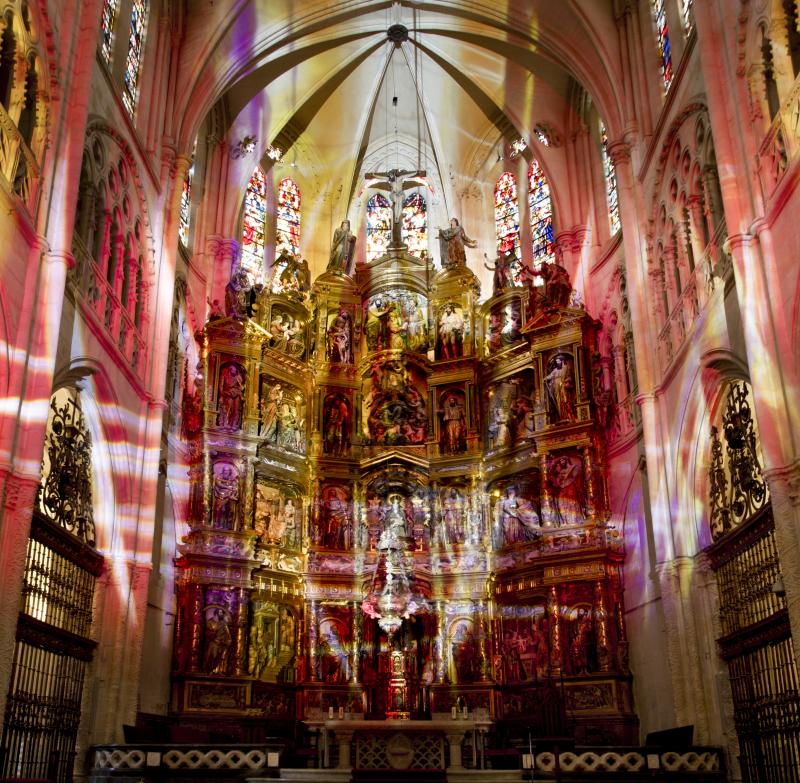 VICTORIA COELN CHROMOTOPIA SANTA MARIA Catedral de Burgos, ES 2016 © Victoria Coeln | Atelier Coeln AT 2016