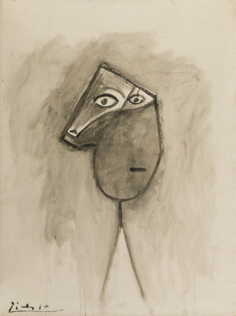 Pablo Picasso Téte Estimate $800/1.2 million Sold for $1,392,500