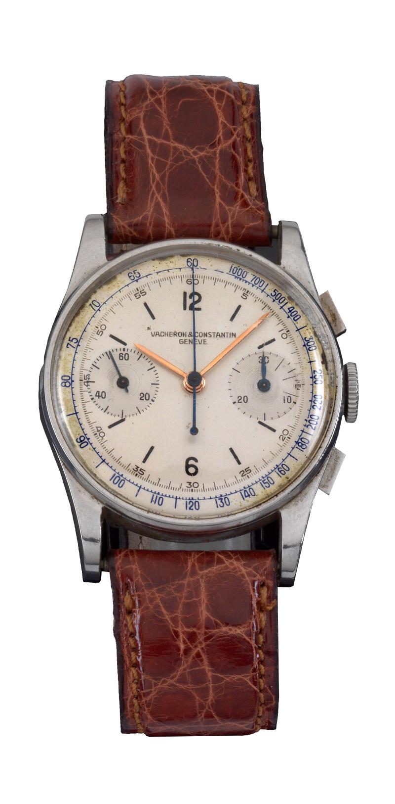 Vacheron Constantin Chronograph Armbanduhr, um 1948, € 15.000