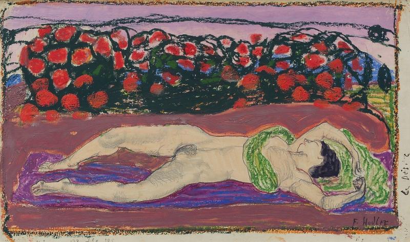 FERDINAND HODLER, Die Begierde | um 1906 © Privatbesitz, Wien / Courtesy Kunsthandel Giese & Schweiger, Wien