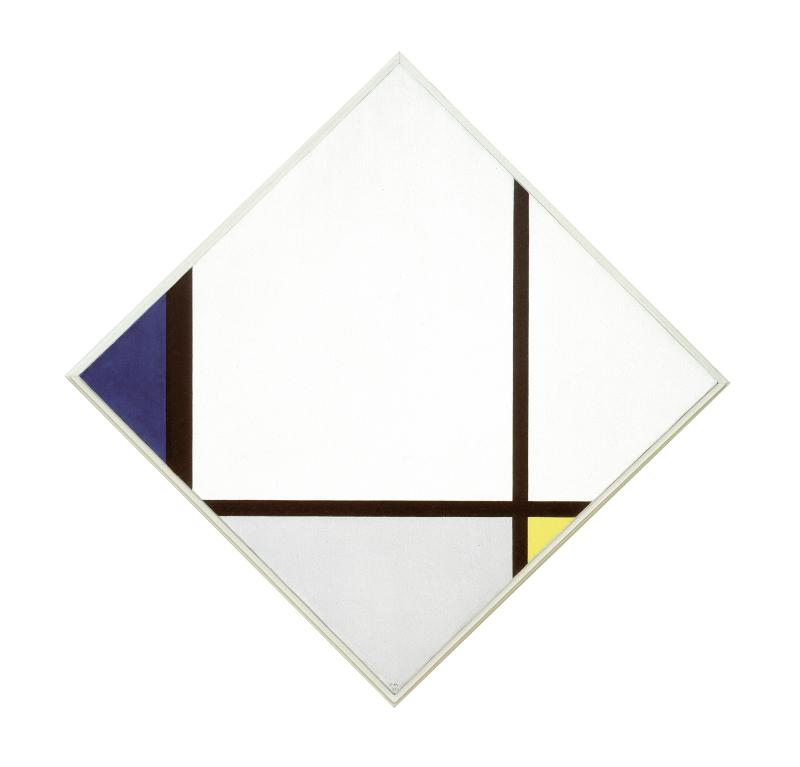 Piet Mondrian Tableau No. I, 1925 Öl auf Leinwand, 112 x 112 cm Kunsthaus Zürich, Vereinigung Zürcher Kunstfreunde, 1956