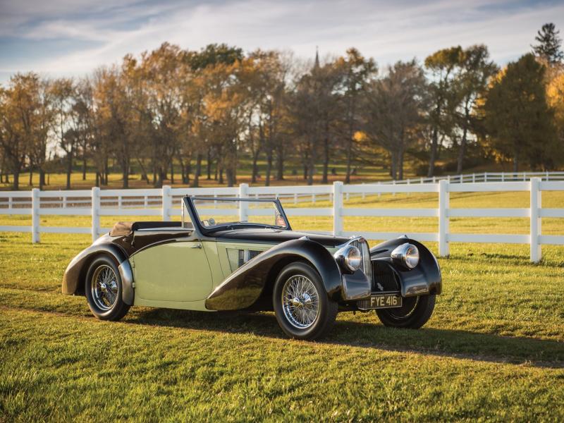 1937 Bugatti Type 57S Cabriolet $7,700,000 Amelia Island