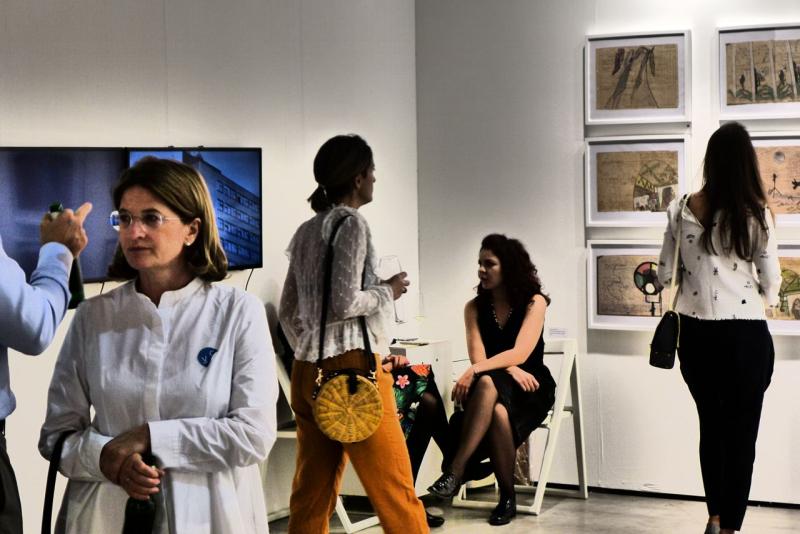 Vernissage 26. September 2018 (c) findART.cc Foto frei von Rechten.