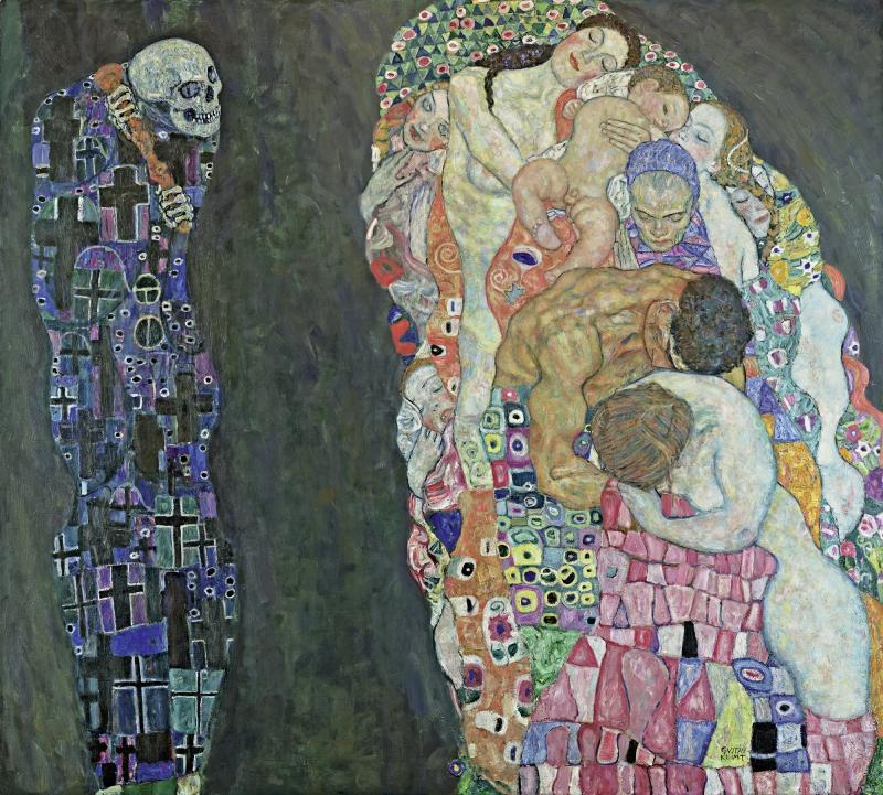 GUSTAV KLIMT, Tod und Leben, 1910/11, umgearbeitet 1915/16 © Leopold Museum, Wien | Foto: Leopold Museum, Wien