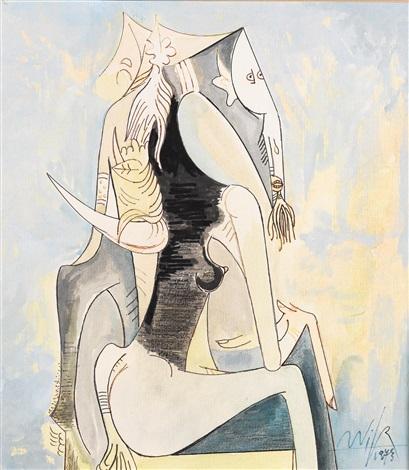 Wifredo Lam, La fiancée à Kiriwina, 1949, Fondation Marguerite et Aimé Maegh