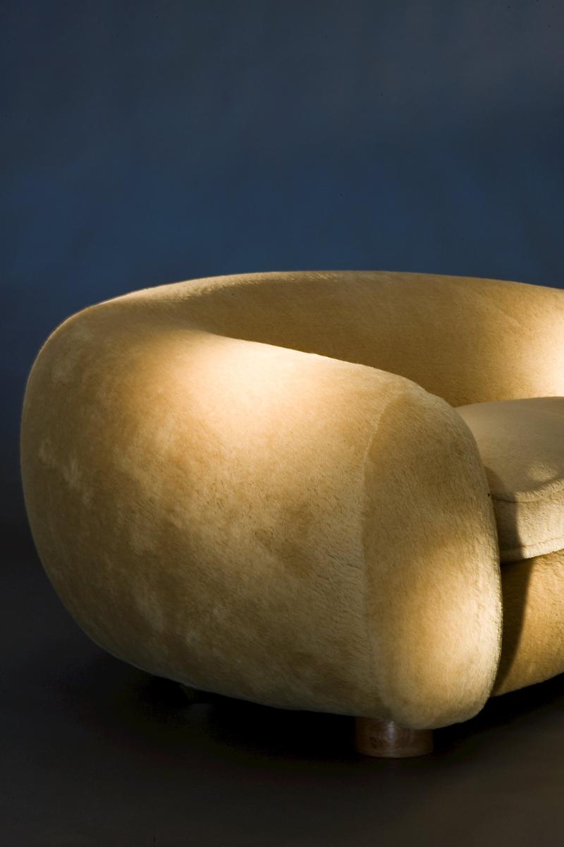 'OURS POLAIRE' SOFA JEAN ROYÈRE LAFFANOUR - GALERIE DOWNTOWN / PARIS