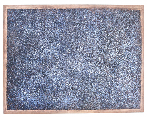 Mark Tobey  Ohne Titel, 1959  Tempera auf Karton, 37 x 47,8 cm  Ref. 2/CH