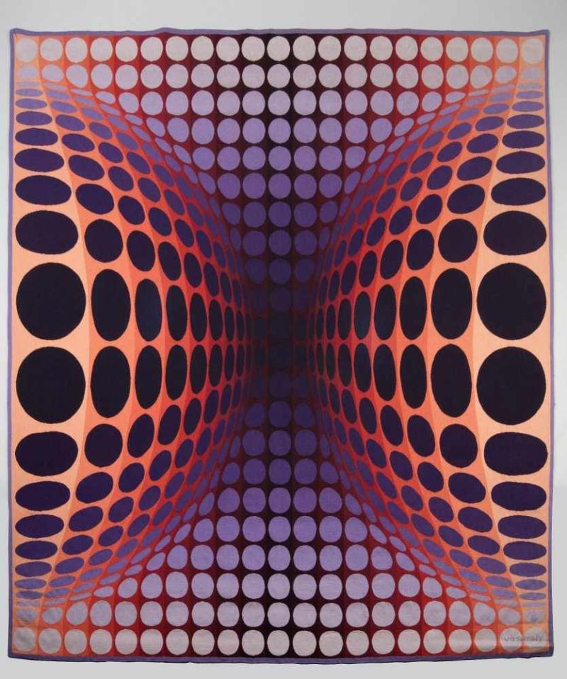 Vasarely, Victor. 1906 Pécs - Paris 1997 Circles. Wandteppich. Aufrufpreis:	4.000 EUR