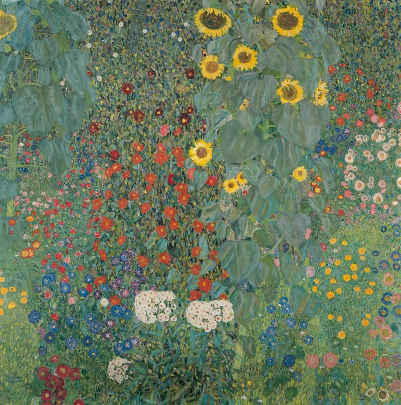 Gustav Klimt, Sonnenblume © Belvedere, Wien