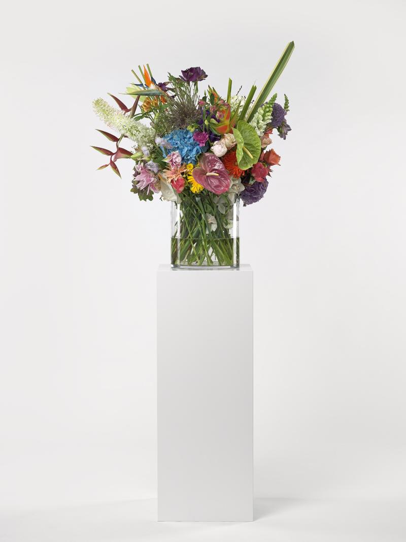 Willem de Rooij, Bouquet V Foto: Johannes Stoll © Belvedere Wien