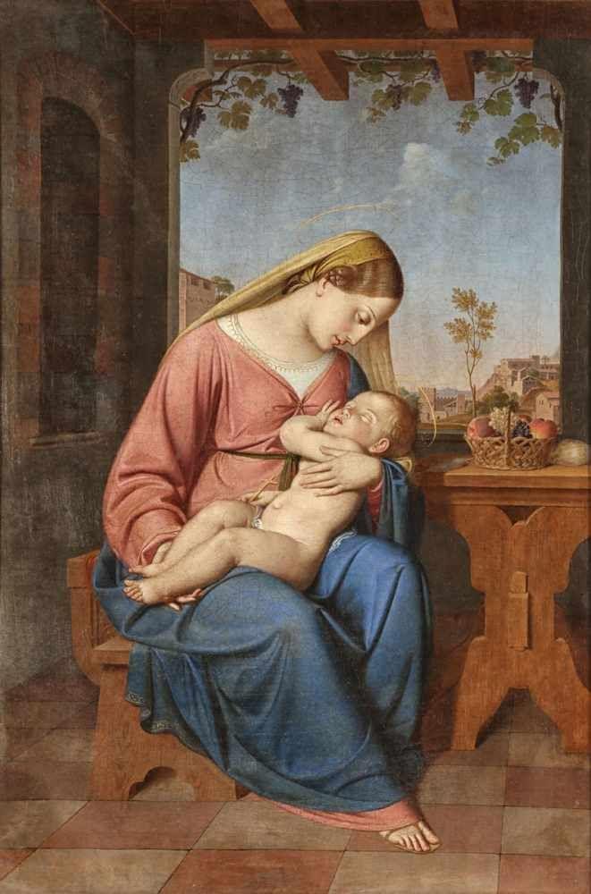 Anton Psenner 1791 Völs am Schlern - 1866 Bozen - Madonna mit Christuskind Aufrufpreis:	25.000 EUR Schätzpreis:	30.000 EUR