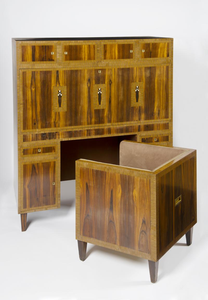 Koloman Moser, Schreibschrank für Berta Waerndorfer, 1903 Ausführung: Wiener Werkstätte © MAK/Nathan Murrell