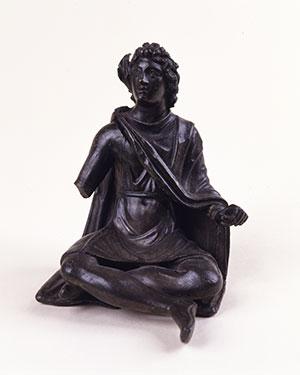 Gott mit Ohr in Form eines Geweihs, Ende des 1. Jh. n. Chr., Bronze; Foto: Marc Jeanneteau/Museum der Picardie.