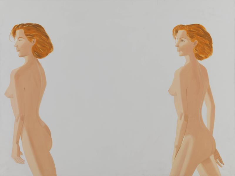 Alex Katz Red Nude, 1988 Öl auf Leinwand 228 x 305 cm Bayerische Staatsgemäldesammlungen, Museum Brandhorst, München © Alex Katz, VG Bild-Kunst, Bonn 2018