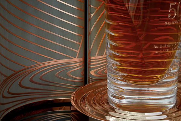 Bethan Gray invented a new method for the 50 meters of copper overlay on the display case