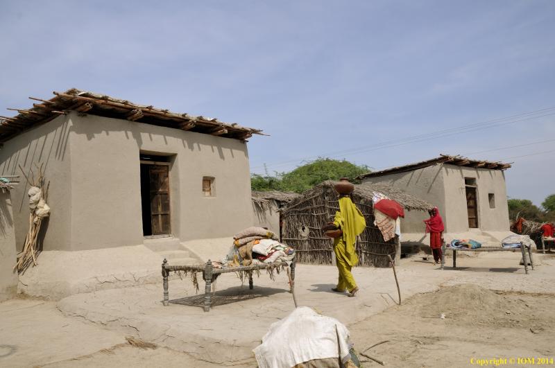 Beschreibung: Yasmeen Lari/Heritage Foundation of Pakistan: Sindh Flood Rehabilitation, Sindh Region, Pakistan, seit 2010 &copy; Heritage Foundation of Pakistan