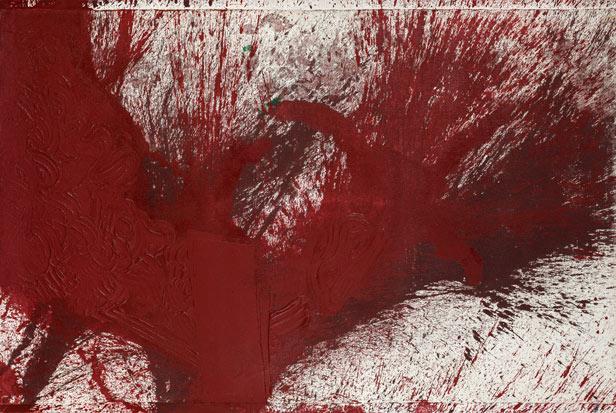 0874 Hermann Nitsch* Schüttbild Schätzpreis € 28.000 - 45.000