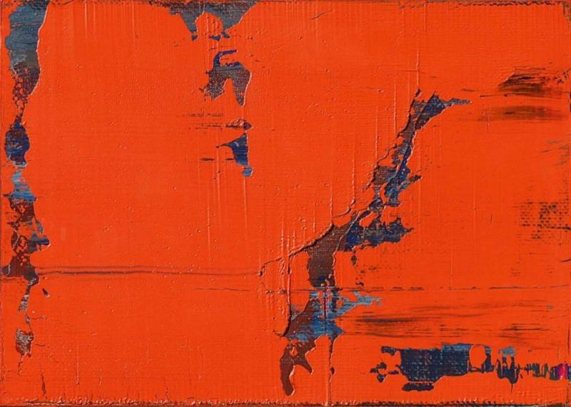 Gerhard Richter Ölskizze Öl auf Leinwand auf Holz. 21 x 29,5 cm. Schätzpreis:	300.000 - 350.000 EUR