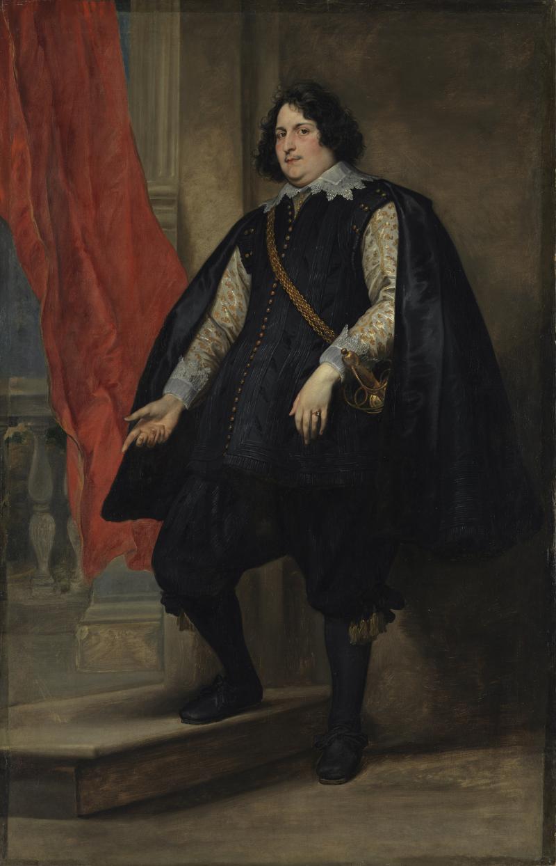 Anthonis van Dyck, Filips Godines, um 1630 Öl auf Leinwand, 211,5 x 137,5 cm © Bayerische Staatsgemäldesammlungen, Alte Pinakothek, München