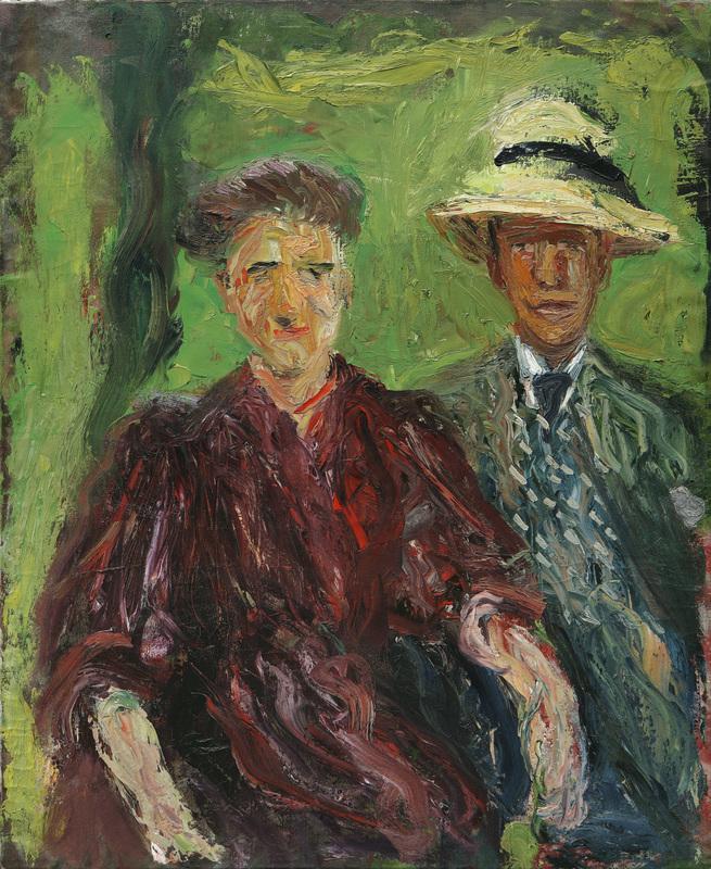 Richard Gerstl, Paar im Grünen, 1908 © Leopold Museum, Wien, Inv. 645