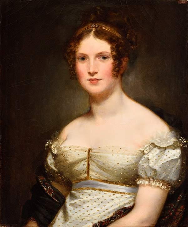 Alexis Bordes Gallery Pierre-Paul Prud’hon Portrait of Marie Charlot, Madame Navier, Marquise de Beauvoir  1821 Oil on original canvas 61 x 51 cm