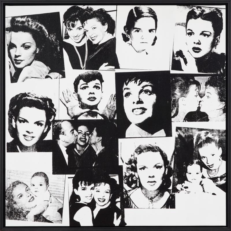 © Dorotheum Andy Warhol (1928 - 1987) Judy Garland and Liza Minelli, 1978, synthetische Polymerfarbe und Siebdrucktinte auf Leinwand, 101,5 x 101,5 cm, versteigert für € 479.100