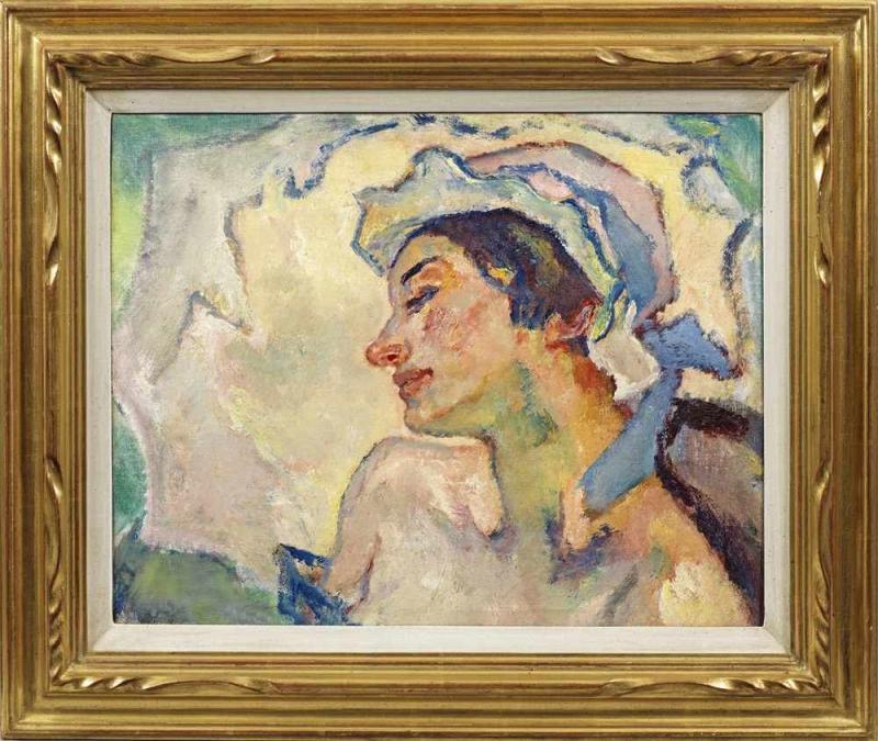 Leo Putz (1869 Meran - 1940 ebenda) "Adelheid". Originaltitel Mindestpreis:	30.000 EUR