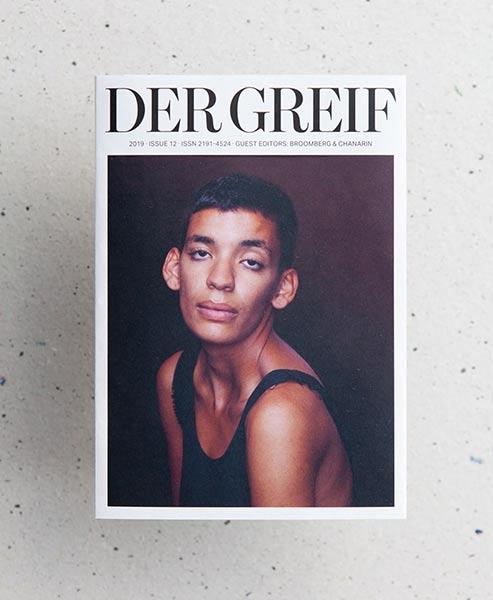 Der Greif #12 Titelseite, Fotografie von Martha Friedel, Éclat © Der Greif